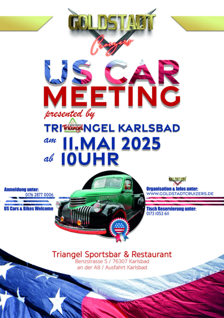 11.05.2025 US-Car_Treffen Goldstadtcruizers im Triangel Karlsbad